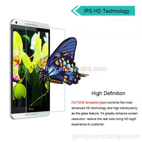 HUYSHE anti-broken tempered glass 0.3mm screen protector for HTC 790